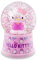 Sanrio Hello Kitty Schneekugel, beleuchtet, 15,2 cm hoch