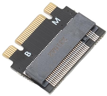 Diyeeni 2230 to 2242 Extension Adapter for ThinkPad X270 X280 T470 T480 L480 T580, M.2 NVME M Key B+M 2230 to 2242 Extension Adapter Male to Female Extension Adapter