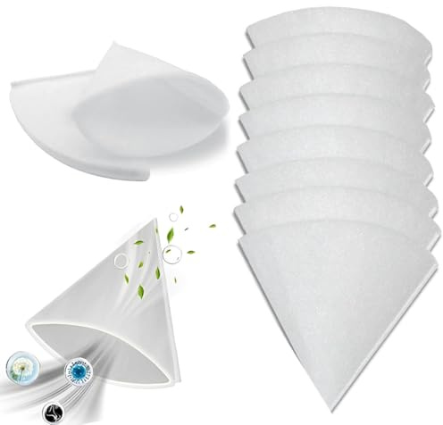 10 Pièces Filtres coniques,filtre, tapis filtrant pour systèmes de ventilation, convient pour tous les types de systèmes