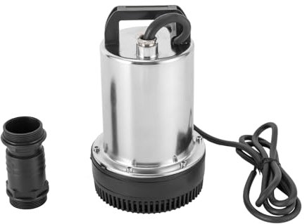 Submersible Water Pump,160w Submersible Sewage Dirty Water Drain Septic Sump Pump 12v Water Pump Garden 3000rpm Speed,for Extracting Groundwater from Deep Wells
