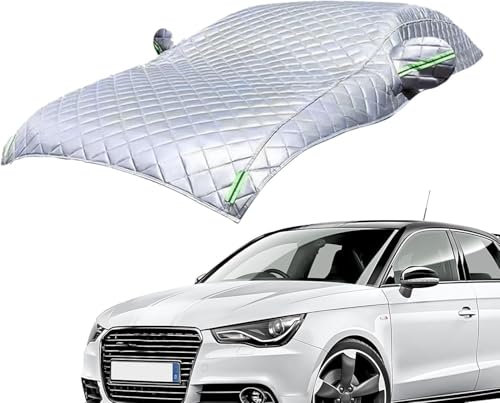 Frontscheibenabdeckung Winter Auto Scheibenabdeckung Windschutzscheibe für VW Tiguan Allspace 2016-2024, 5 Schichten Auto Abdeckung Winter Staubdicht und Sonnenschutz