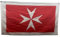 Stormflag Bandera Cruz Orden de Malta 90 x 150 cm Bandera San Juan de Jerusalén 3 x 5 ft poliéster 90 g metal doble costura con ojal