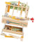 Perfeclan Kinder Werkzeug Bank Baubank Spielzeug Vorgeben Spielen DIY Montessori Spielzeug Kinder Reparatur Spiel Werkzeug Set für 3 4 5 Jahre alte Geschenke