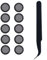 TENNMAK Earbuds Dust Proof Mesh Replacement for TOZO A1 / Agile Dots Wireless Earbuds Dust Filter * 5 Pairs