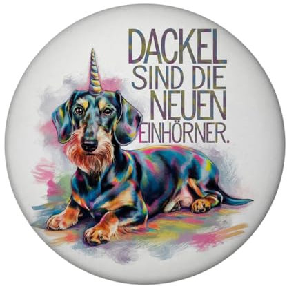 Dackel Einhorn Magnet mit Flaschenöffner - Dackel sind Einhörner Lustiger Magnet mit Flaschenöffner für Tierliebhaber