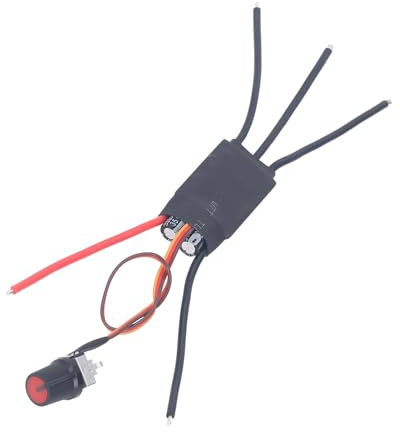SPYMINNPOO BLDC Motor Controller, Industrial Grade 200W 3 Phase Speed Controller with Potentiometer for Pumps Fans, Electric Components