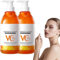 Gel douche à la vitamine C et à la niacinamide, nettoyant et exfoliant en profondeur, peau plus lisse