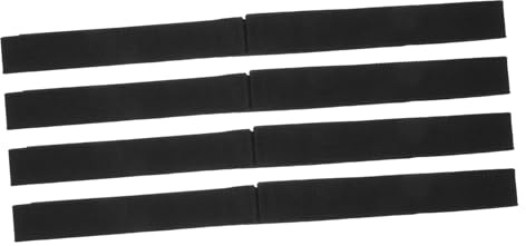 JOINPAYA Rollerzubehör Befestigungsgurt 4 Stück Nylon Schwarz für Scooter | Verstellbare Länge, Rutsch Design, Einfache Montage, Passend für Elektroroller und Selbstbalancierender Scooter