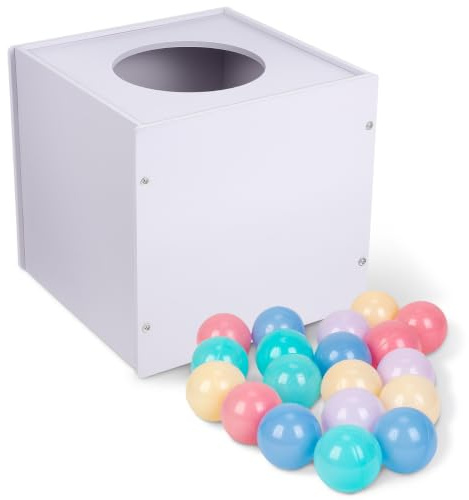 Gatuida -Box Aus Pvc Mit Schlitz 8.27 X 7.87 X 7.48 in Blickdichte Tombola-Box Für Abstimmung Spenden Tickets Partys Hochzeiten Und Firmenveranstaltungen