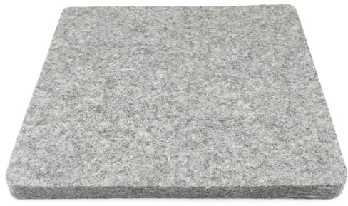 Minnhua 10x10in Wool Pressing Mat Wool Ironing Mat for Quilting Portable | High Temperature Quilting Ironing Pad Easy Press Wool Mat Felted Iron Board for Sewing Patchwork Seam Dressmaking Craft