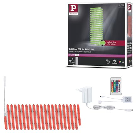 Paulmann SimpLED LED Strip Full-Line COB Komplettset 7,5m 19,5W 140lm/m 840 LEDs/m RGB 24VA 79570