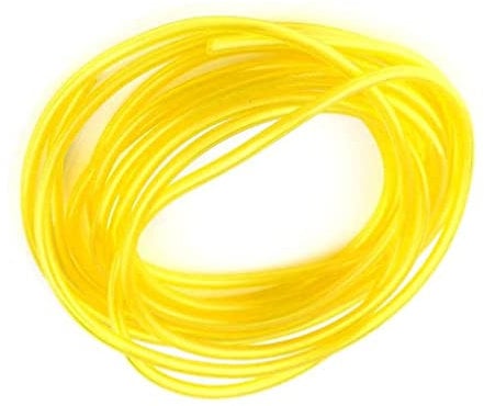 HURI 3M 10feet PVC Fuel Line Pipe 2.5mm ID 5mm OD for McCulloch Ryobi Stihl, Husqvarna Chainsaw Brushcutter Hedgetrimmer Lawnmower Strimmer