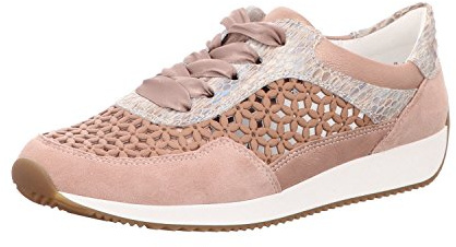 ARA Damen Sneaker Courtyard Taiga Taiga, schwarz | Schnürschuhe, Blau, Reißverschluss, seitlicher Reißverschluss, Komfort, Damen, Schuhe