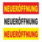 Neu-eröffnung – freie Farbwahl – 300x100cm - stabile 520g PVC Werbe-plane – in 3 Größen (150x50cm, 250x70cm, 300x100cm) verfügbar – P00002-003-3000x1000-RV