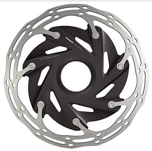 Sram 102519 Unisex – Erwachsene Rotor Centerline X Bremsscheibe, grau, 160mm ,