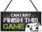 RED OCEAN Funny Gamer Gift Gaming Sign For Boys Bedroom Man Cave Son Birthday Xmas Gift Fan