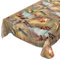 ANRO Wachstuch Tischdecke abwaschbar Wachstuchtischdecke Wachstischdecke Jagt Wild Jäger Motiv Holz 280x140cm mit Saum - Eingefasst