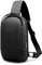 Mark Ryden Bolso Bandolera Hombre, Impermeable Bolso Cruzado Hombre, antirrobo, Compatible con iPad 9.7 de Viaje para los Estudios, Viajes o Trabajo Diario-Negro