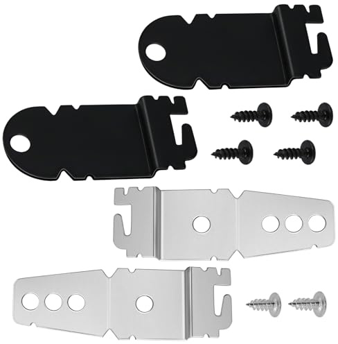8212560 y 8269145 Kit de soporte de montaje lateral para lavaplatos con tornillos Actualización 2025 - Compatible con Whirlpool Kenmore Kitchen-Aid lavaplatos DU1010XTXQ5 KDTM404ESS3 GU2275XTWB0