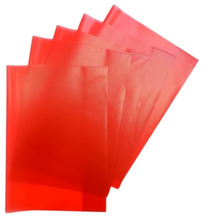 Hefthüllen A4, matt, Rot, 10 Stück