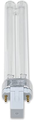 lumenivo 9W UV Light Bulb for Pond Filter, Aquarium Filter G23 UV - 1 Pack