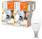 LEDVANCE SUN@HOME LED Lampe E14 4,9W ersetzt 25 W, 425 Lm, 2200-5000K, CRI95, SUN@HOME Smarte WIFI Leuchte per Alexa, google und App steuerbar mit Biorhythmusfunktion, 4er-Pack
