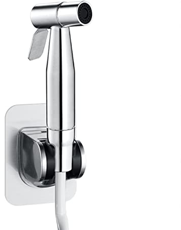 BiaoTeng handbrause für bidet-toilette handbrause set toilette bad hand-bidet-sprühgerät wc bidet set bidet spray pipe Für Balkonbadezimmer 3m Teleskopschlauch halterung,gebürstet