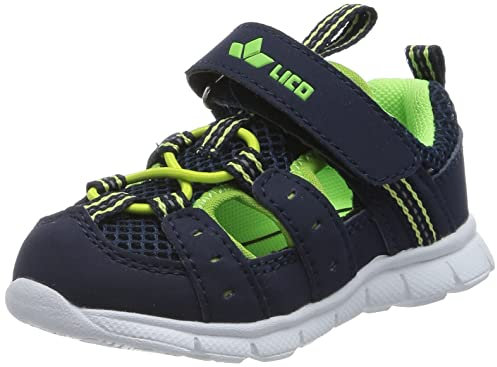 Lico Unisex Kinder Sorin Vs Lauflernschuhe, Marine Lemon, 24 EU