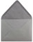 50 DIN C6 Briefumschläge Grau - 11,4 x 16,2 cm - 120 g/m² Nassklebung Brief-Hüllen ohne Fenster für Einladungen von Ihrem Glüxx-Agent
