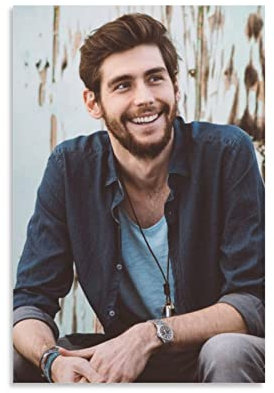 LINBAI Poster von Alvaro Soler Singer (13) Heimdekor-Poster, Wandkunst, Hängebild, Druck, dekoratives Gemälde, 40 x 60 cm