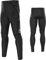 INBIKE Pantaloni MTB Lunghi Pantaloni Ciclista Uomo Pantaloni Ciclismo con Fondello Traspirante Catarifrangenti Aderente Imbottiti