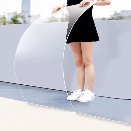 tow000ack Polycarbonate Greenhouse Panels Waterproof UV Protected Clear Plastic Sheet,Glass Replacement,Cold Frame Roofing,Cladding Cover,Outdoor Porch Canopy,Customizable (0.8m x 1m(2.6ftx3.3ft)