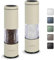 TLYSXPRO Salt and Pepper Grinder Set with Adjustable Coarseness | Manual Pepper Mill Grinder with Refillable Design | Ceramic Core | Kitchen Essential (2 Packs, Buttercream)