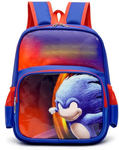 OFKAFEZV Kinderrucksack, Igel-Schulranzen, Igel Druck Schulranzen, Kinderrucksack Jungen Cartoon Schulrucksack, 3D-Musterdruck Schultasche, Geschenk Zum Kindergeburtstag30*24cm