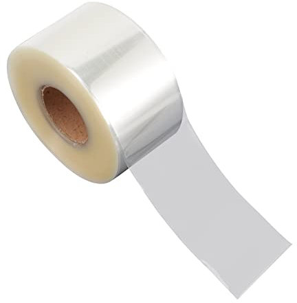 HOODANCOS 500stücke Transparente Etikettenschutzfolien Barcode-etikettenschutzfolien Für Bibliotheksbücher Schutz Für Kleidungsetiketten Lebensmitteletiketten Buchbarcodes Permanenter