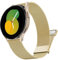 DEALELE Armband Kompatibel mit Samsung Galaxy Watch 7 / FE / 6/6 Classic / 5/5 Pro / 4/4 Classic, 20mm Edelstahl Metall Magnetisch Mesh Armbänder für Huawei GT3 / GT2 42mm Herren Damen, Gold