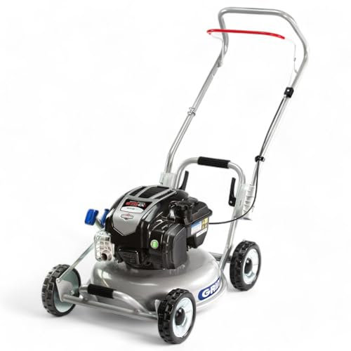 Tondeuse à Gazon 46 cm, 800 m², Mulching Haute Performance, Briggs Stratton - GRIN HM46
