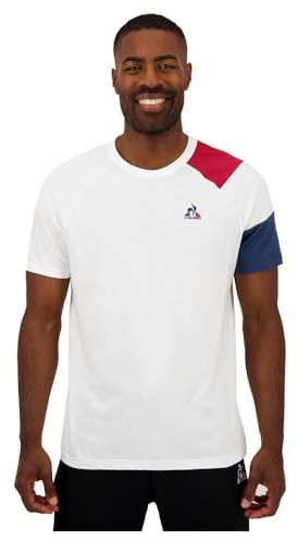 Le Coq Sportif Homme Bat SP Tee N°1 M T-Shirt, Blanc, S EU