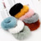8 StüCke PlüSch Haargummis FüR Frauen MäDchen, Pelzig Scrunchies Flauschig Haarband, Scrunchies Pferdeschwanz Pom Pom StirnbäNder Haarschmuck MäDchen Haargummis