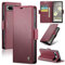 Rerzoiro Handyhülle für Google Pixel 7A Hülle, Premium PU Lederhülle Klappbar Flip Case [RFID Blocker] Tasche Magnet Kartenfach Klapphülle Schutzhülle für Google 7A, Rot