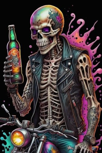 Skull Notebook: Skull 37: Dark and Mysterious Journal for Notes and Sketches, Blank Notebook