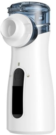 OMBROA Inhalationsgerät, Ultra Leise Inhaliergeräte für Erwachsene, Kinder, Partikelgröße 1-5µm, Einstellbarer Sprühnebel, Aufladbarer Inhalator (Blau)