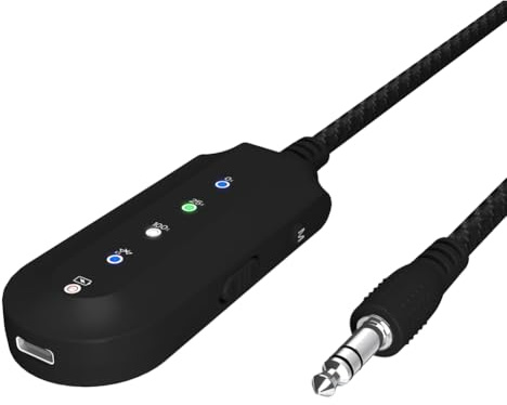 Fangxuee Wireless Vocal Canceller Bluetooth Audio Receiver with 3.5mm Aux for Karaoke Live Streaming