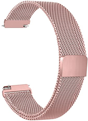 Veryfit Smart Watch Bands for IDW13, IDW16, IDW19 Smartwatch, Stainless Steel Metal Replacement Bracelet Strap for Fitpolo IDW13/Woneligo W13/FITVII HM57, ENOMIR/TOOBUR/MILOUZ/Gydom/Faweio/Veryfit