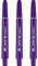 Mission Darts S1076 GripLock Durable Nylon Shafts | Medium Dart Stems | Purple