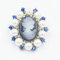 BELTI Frau Brosche Mode Perle Dame Vintage Cameo viktorianischen Stil Hochzeitsfeier Brosche Pin