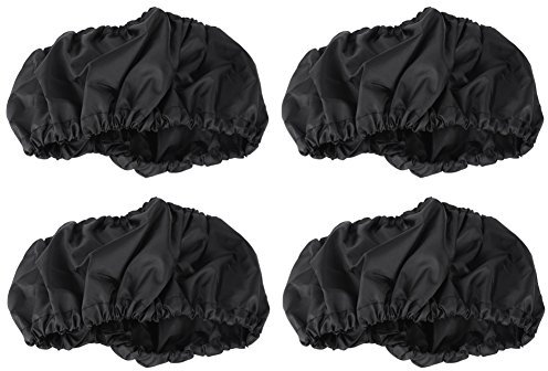 4-teilige Kinderwagen-Radschutzabdeckung, Rollstuhl-Kinderwagen-Reifen-Staubschutzabdeckungen, wasserdichtes Polyester(S)