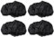 4-teilige Kinderwagen-Radschutzabdeckung, Rollstuhl-Kinderwagen-Reifen-Staubschutzabdeckungen, wasserdichtes Polyester(S)