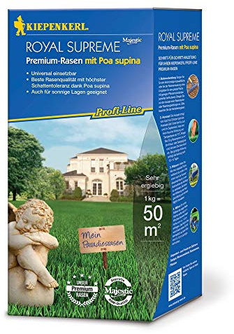 Kiepenkerl 660205 Profi-Line Royal Supreme Premium-Rasen 1 kg (Rasensamen)