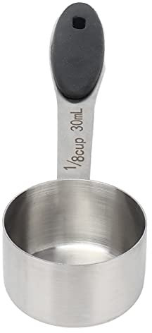 Stainless Steel Coffee Spoon, 30ml Coffee Measuring Scoop Ground Coffee Spoon Tablespoon Metal Measuring Spoon Tea Coffee Spice Measure Scoop with Non-Slip Handle